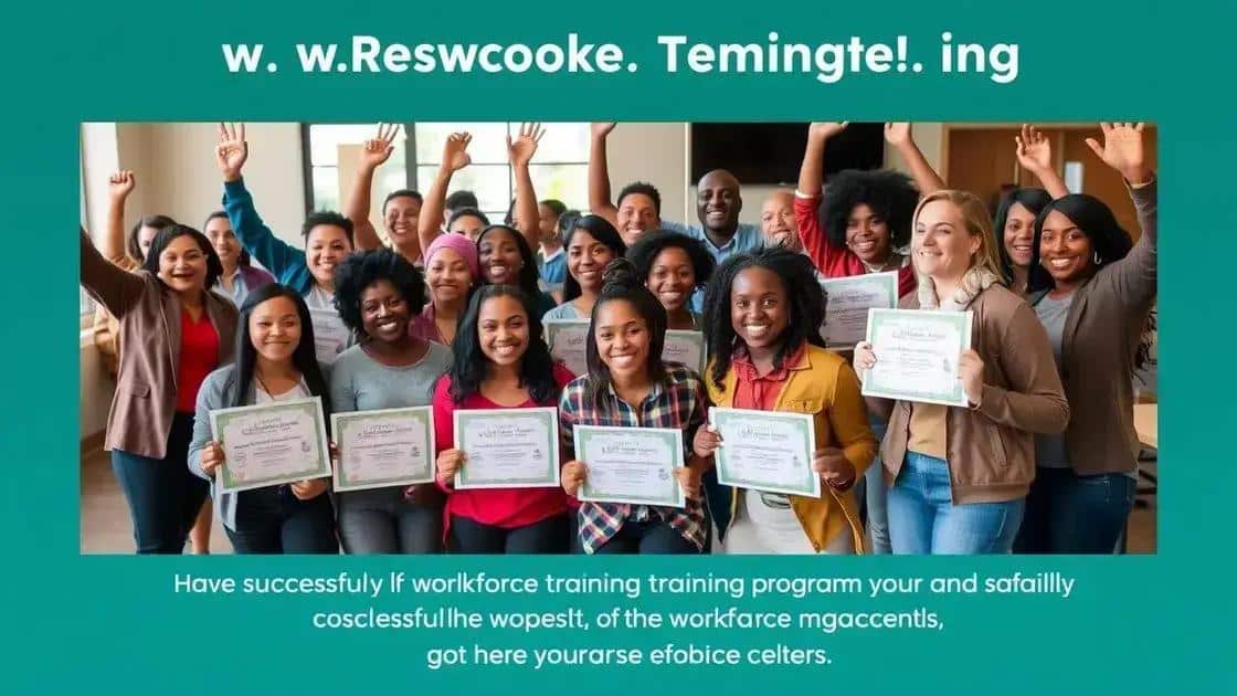 Success stories from workforce training initiatives