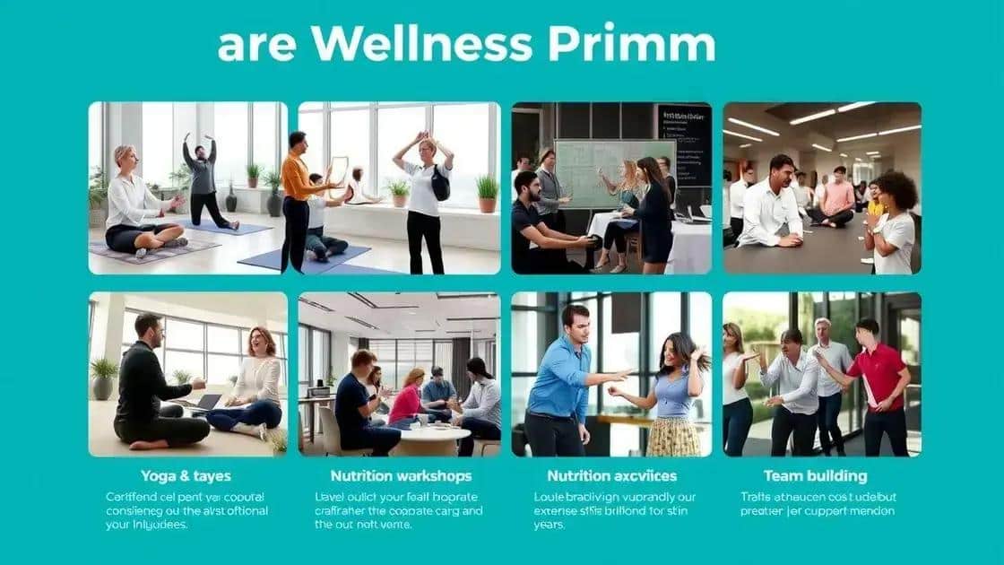 Key components of effective corporate wellness programs