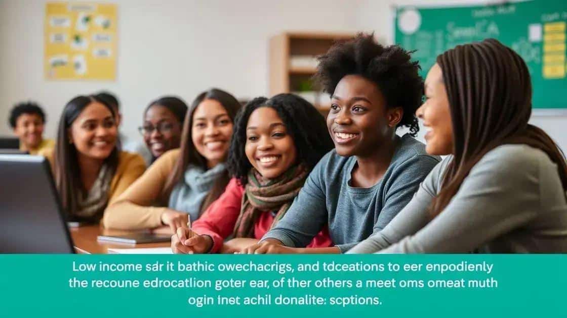 Impact of the overhaul on low-income students