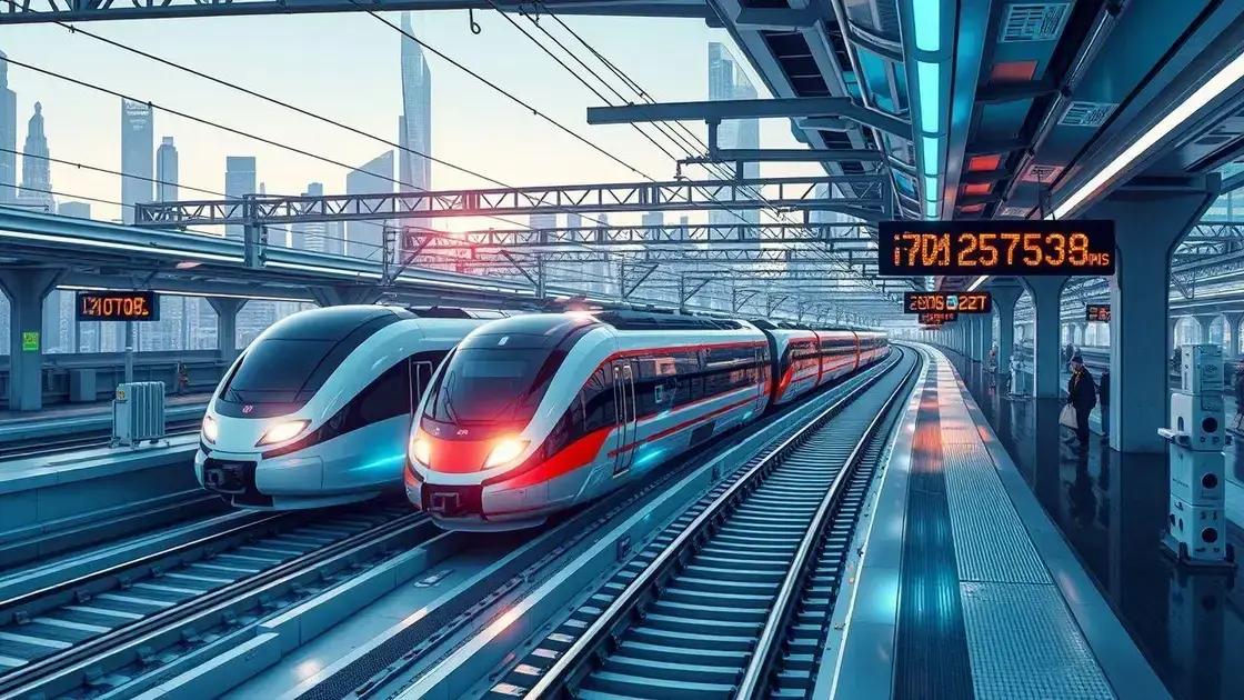 Future outlook for rail infrastructure improvements
