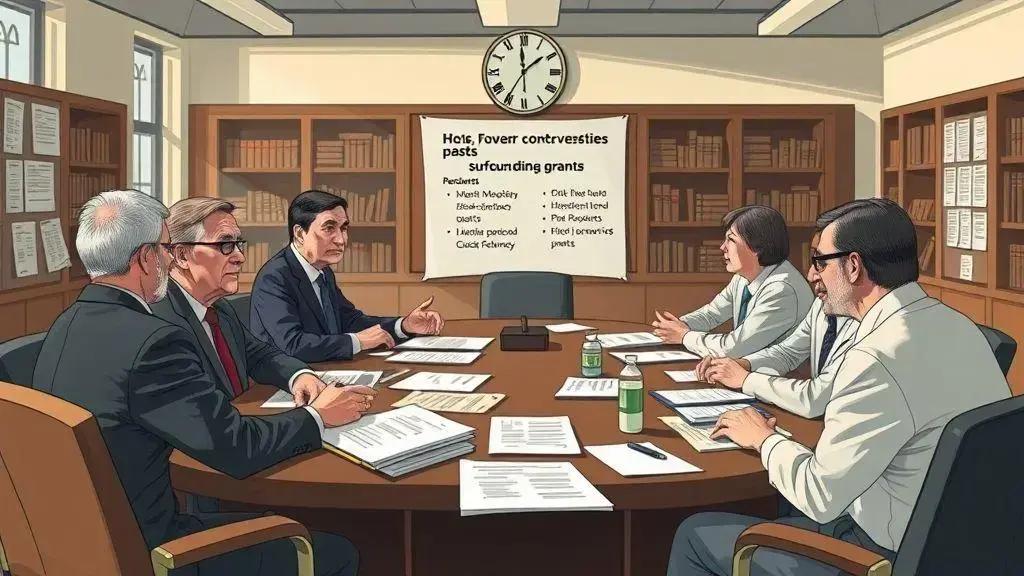 Previous controversies surrounding university grants