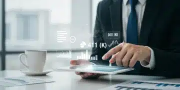 Financial advisor helping client optimize 401(k) for retirement in 2025