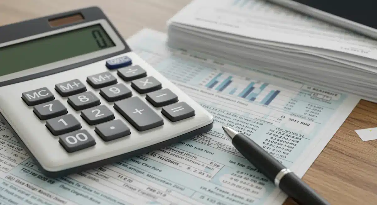 Calculator and tax documents symbolizing complex 2026 tax code changes