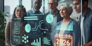 Illustration of diverse individuals contemplating future healthcare policy changes by 2026