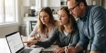 Family reviewing 2026 FAFSA changes for college financial aid