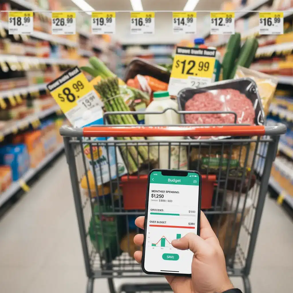 Rising grocery prices and increased cost of living due to inflation